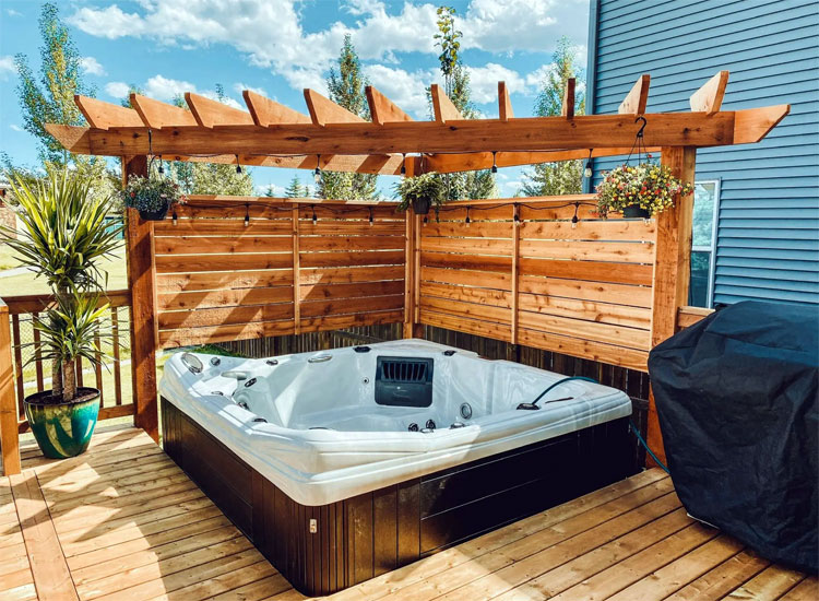 Stylish Hot Tub
