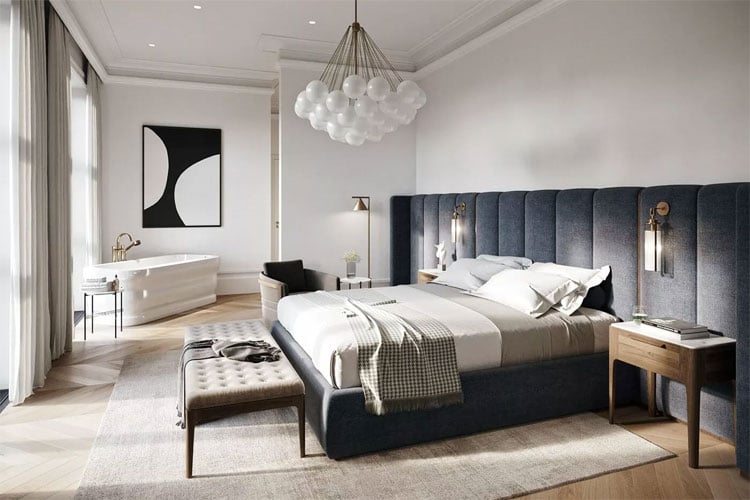 stylish-modern-bedroom Stylish Modern Bedroom