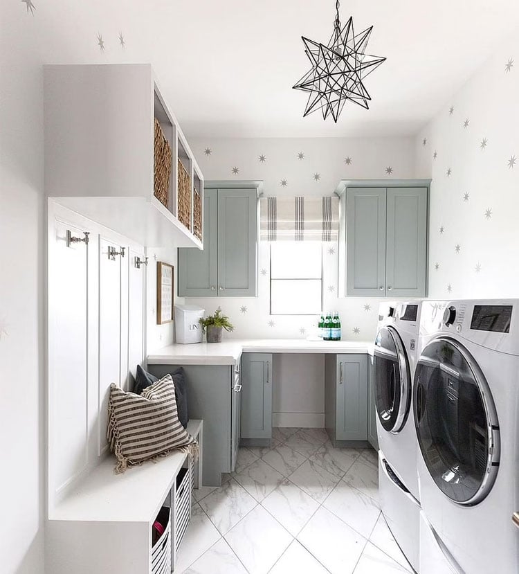 Unique Laundry Room Space