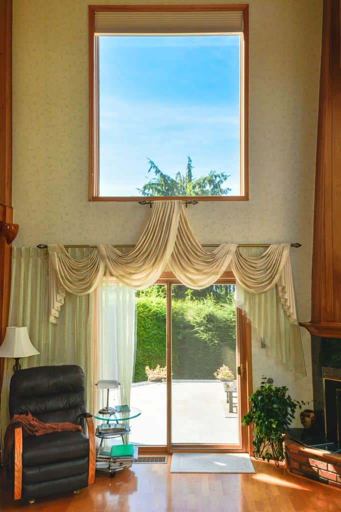 elegant living room curtains