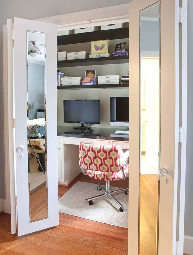 Walk-In Closet Office