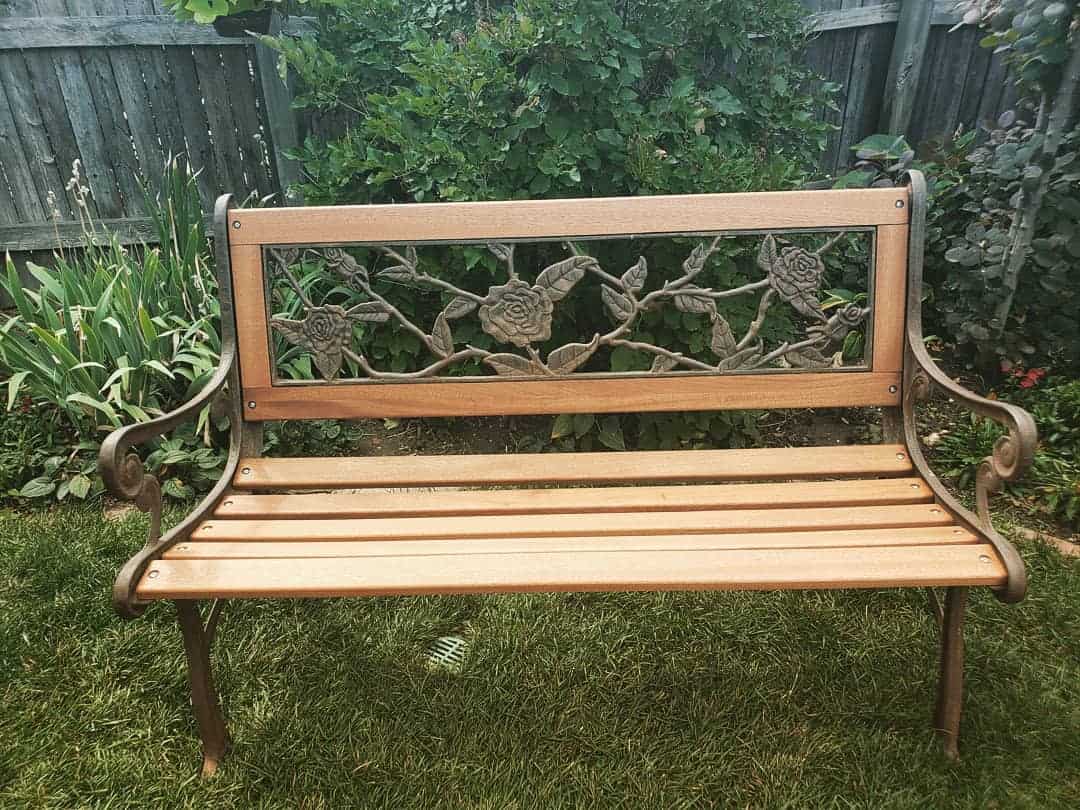 wrought-iron-garden-bench-ideas-back-alley_-woodworks wrought iron wood garden bench