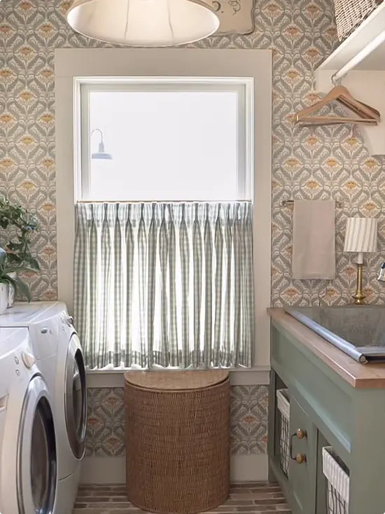 Arts and Crafts Taupe Damask