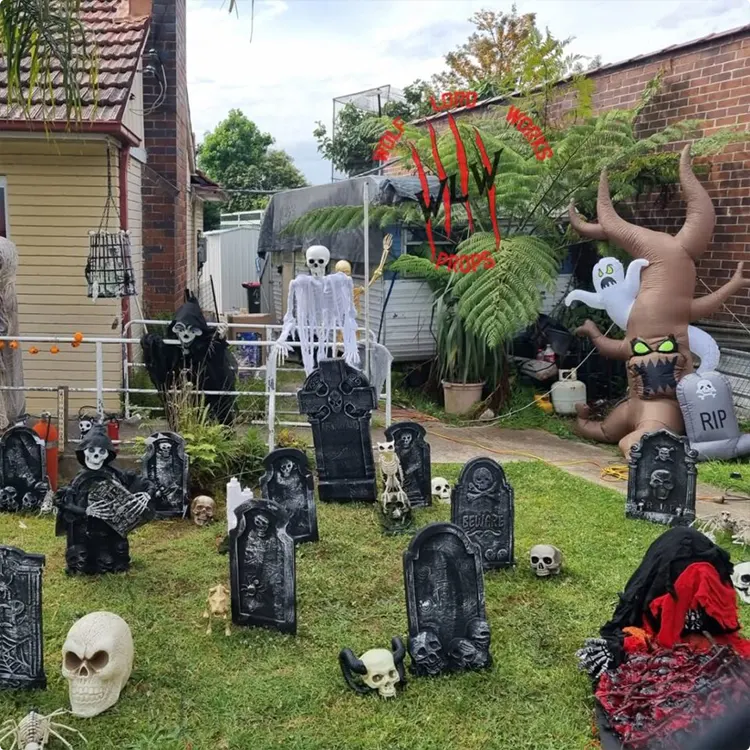 Large Backyard Skeleton Display