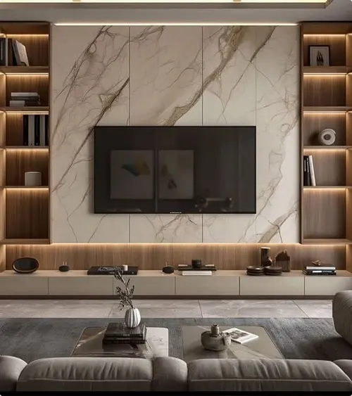 A Classic Marble Look