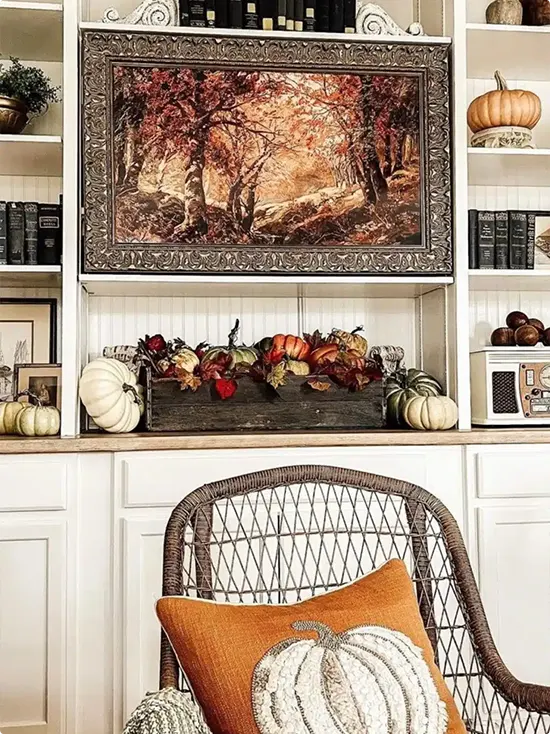 Low Wood Crate Fall Bookshelf