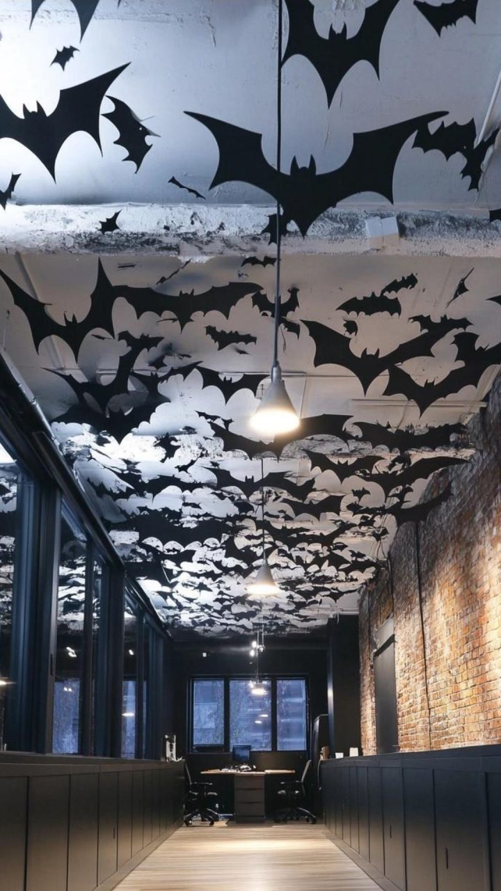 Ceiling Bat Colony