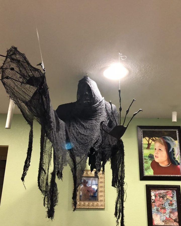 Corner with a Cheesecloth Reaper