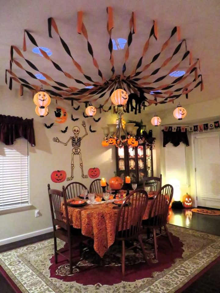 Dinner Table Streamer Starburst