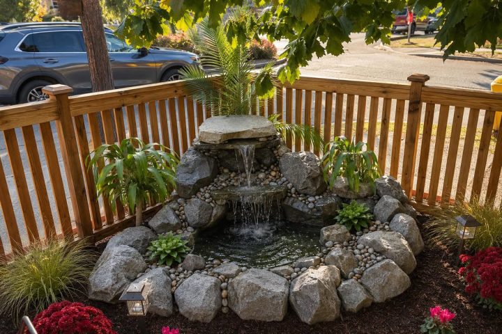 Small Corner Waterfall