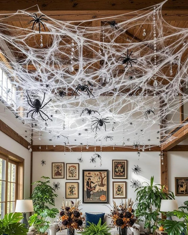 Halloween Ceiling Decor Ideas