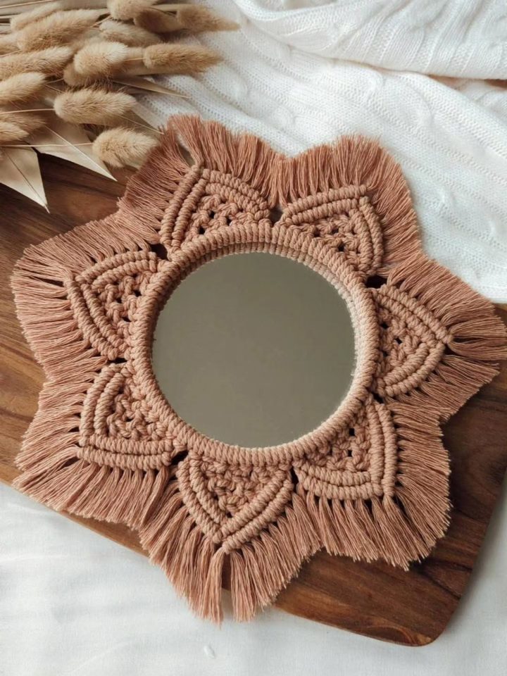 Blush Pink Star Mirror