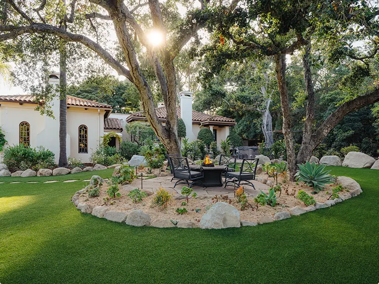 Boulder Fire Pit Ring