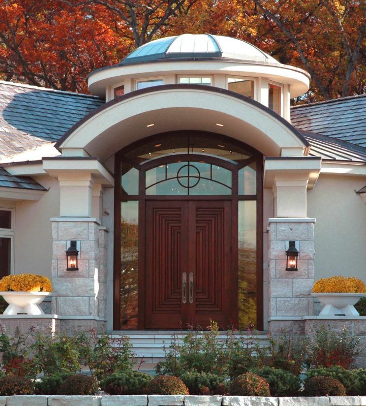 Double Arch Grand Entry Domed Turret