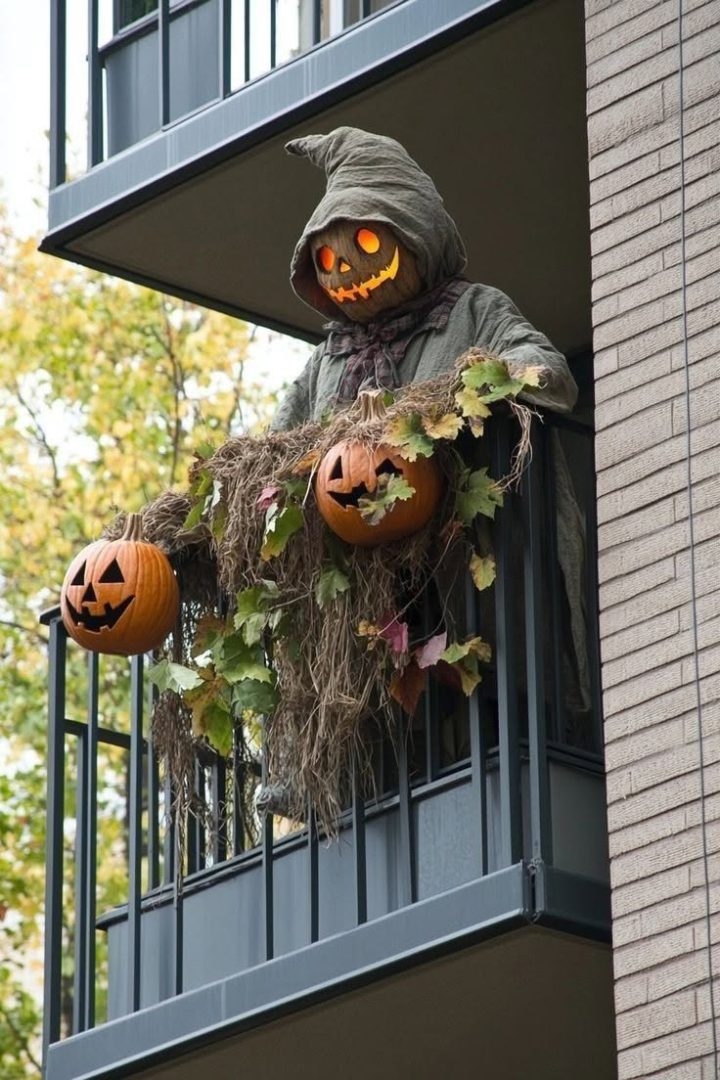 Halloween Balcony Decor Ideas
