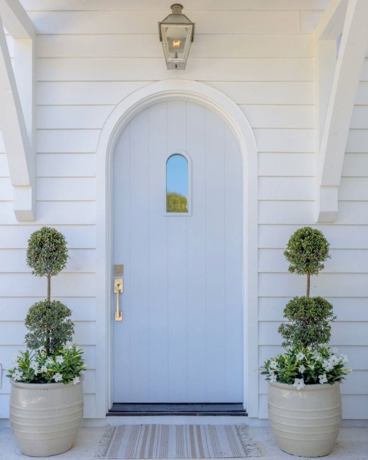 Powder Blue Peekaboo Arch