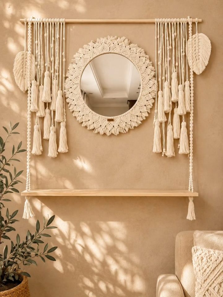 Macrame Mirror Ideas