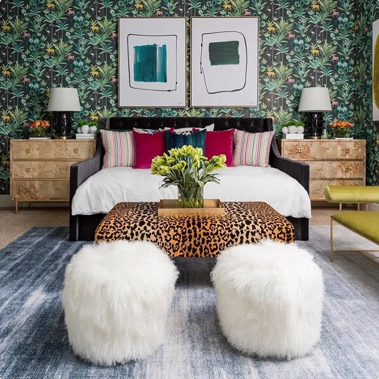 Afrohemian Maximalist Bedroom