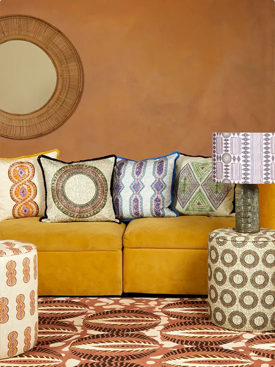 Pattern Mixed Sitting Area