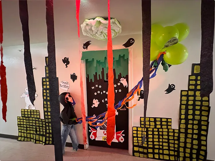 Ghostbusters Door Display