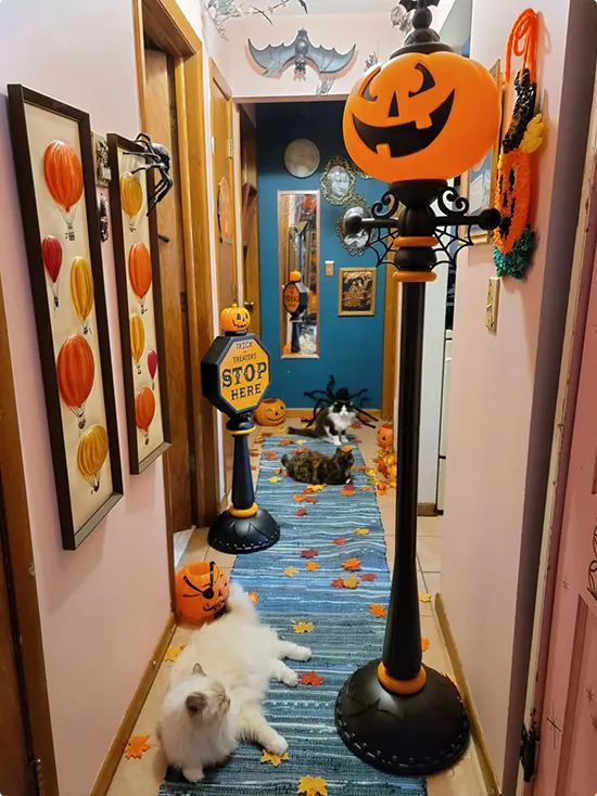 Halloween Hallway Decor Ideas