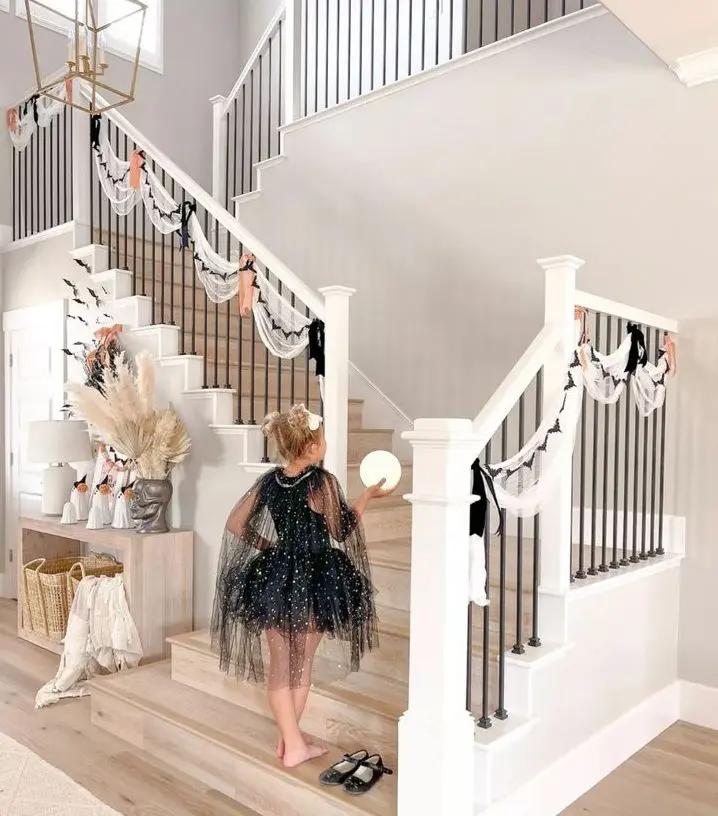 Playful Bat Garland