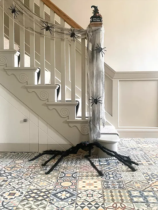 Spooky Newel Post