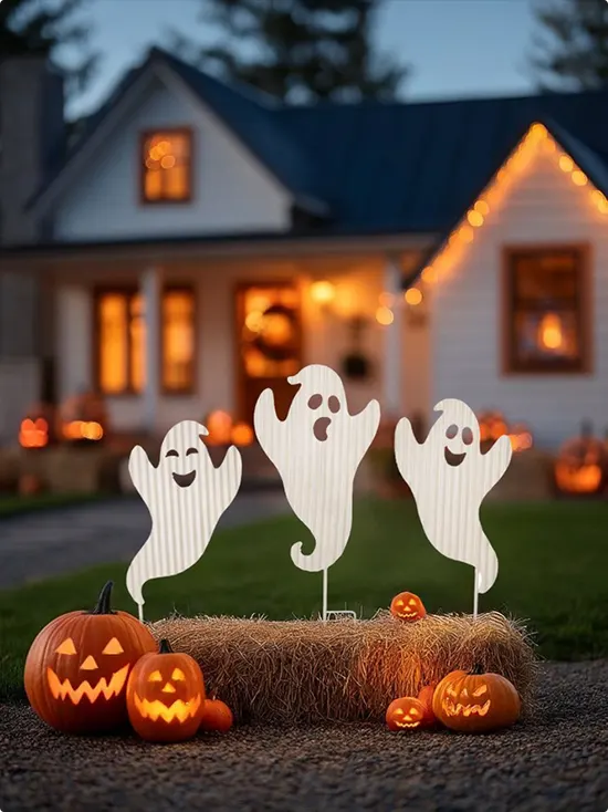 Front Lawn Ghosts