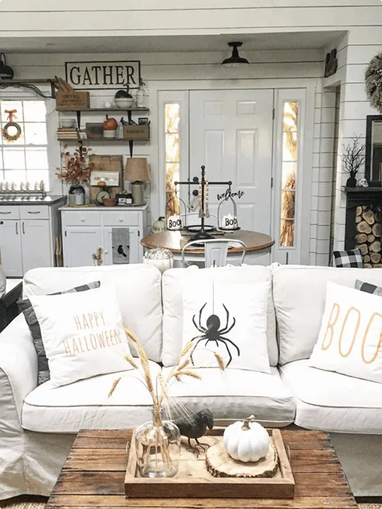 Halloween Living Room Decor