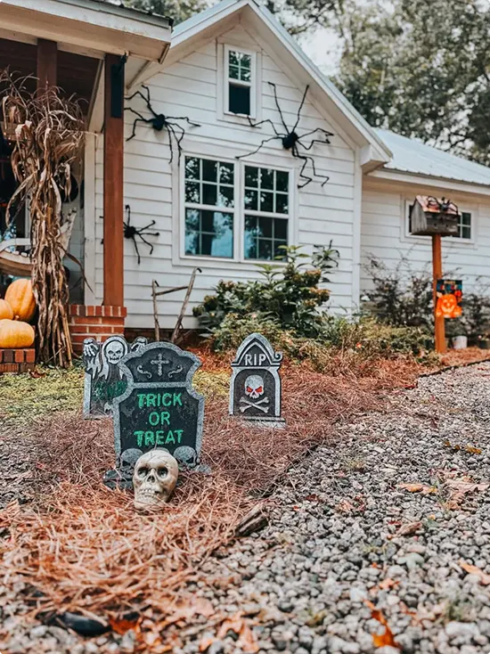 Mini Graveyard Garden Bed