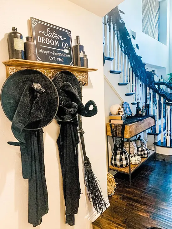 Wall Display for Salem Broom Co